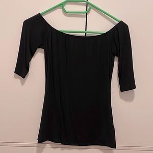 Off the shoulder top